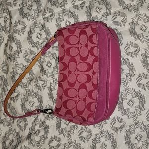 Y2K pink mini shoulder bag